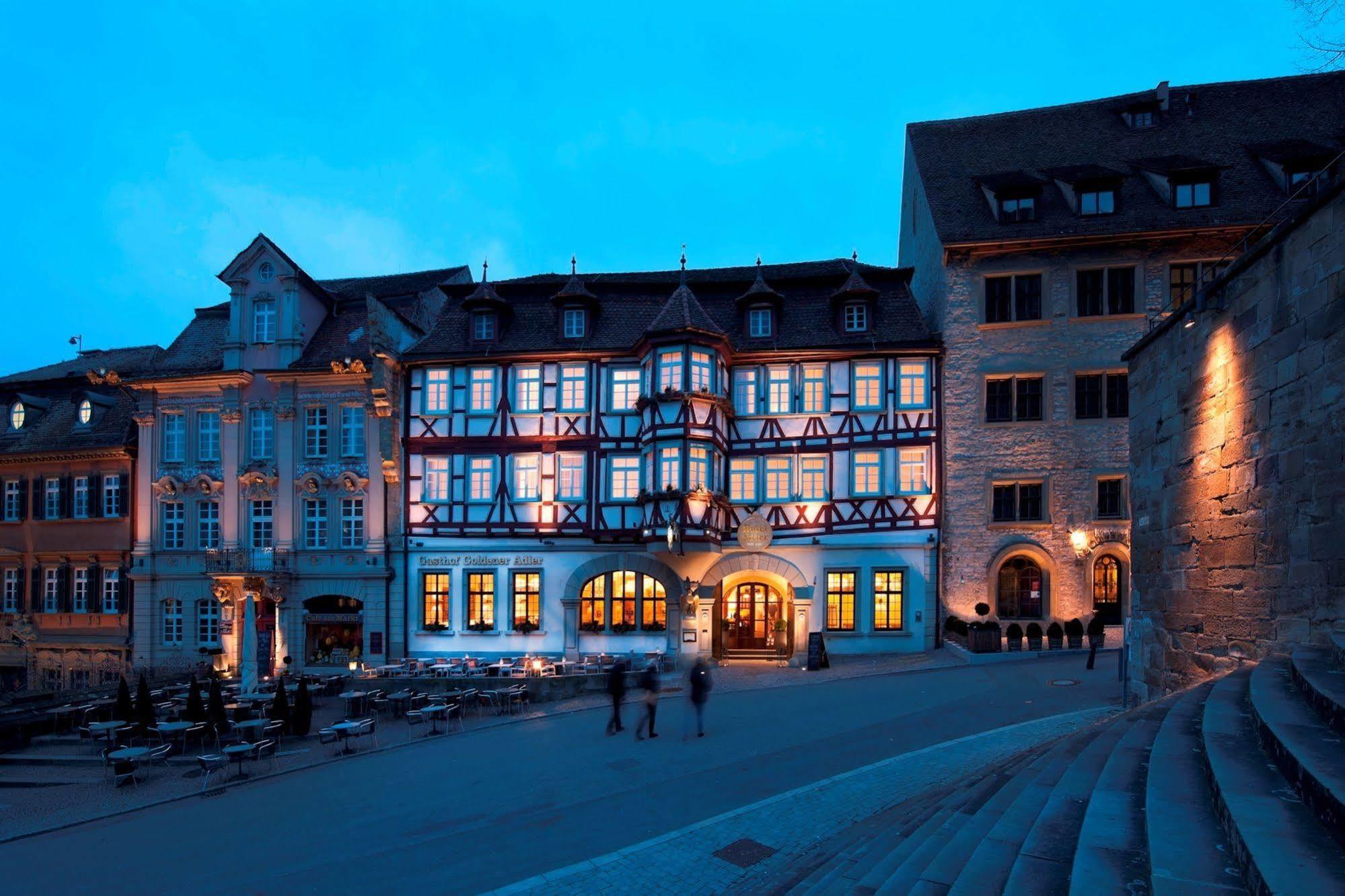 Stadt-Gut-Hotel Gasthof Goldener Adler Schwäbisch Hall Exteriér fotografie